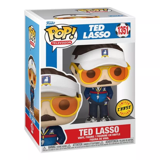 Ted Lasso POP! TV Vinyl Figure Ted mit Visor Chase Edition 1351