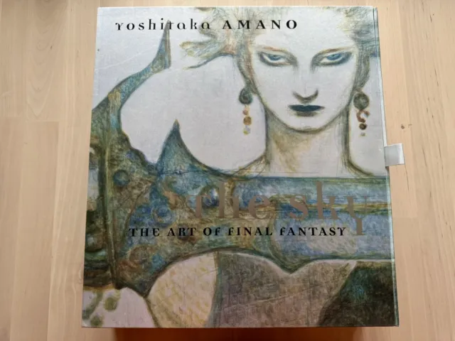 The Sky: the Art of Final Fantasy Boxed Set Yoshitaka Amano - First Edition