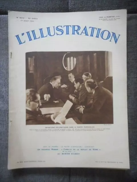 JOURNAL UNIVERSEL L'ILLUSTRATION N° 4613-1er AOUT 1931 - Très bon état