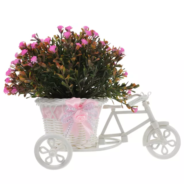 Soporte para plantas de triciclo para decoración del hogar boda fiesta decoración