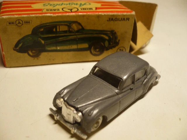 Miniature Jaguar MK9 – LoneStar Anguplas – Échelle 1/86 – NEUVE En Boîte – Série Mini Cars