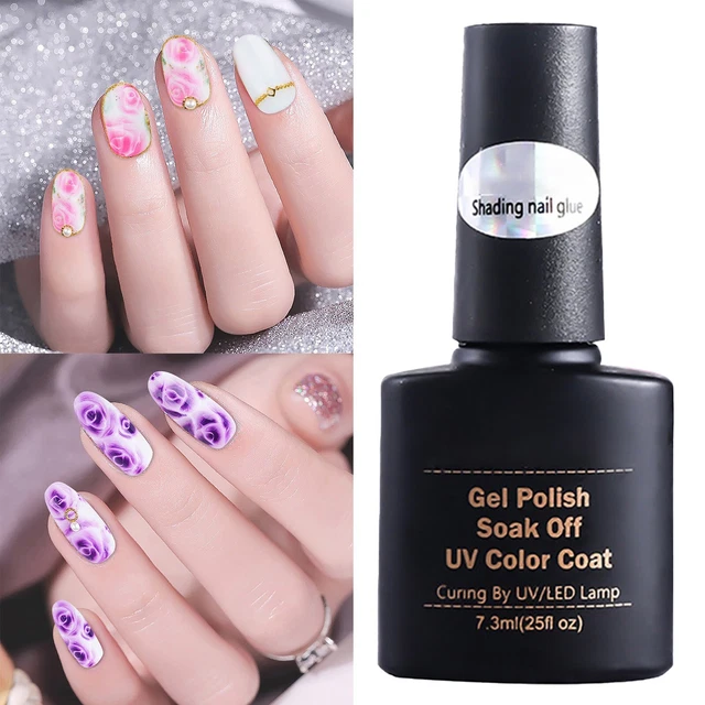 Glue Amber Nail Polish Glue Ink Smudges Liquid Rose Smudges Liquid Facial Paint