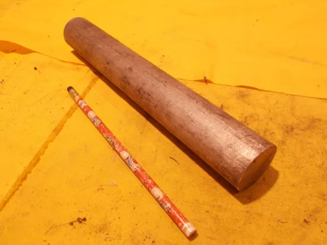 1 1/2" ALUMINUM ROD 6061 machine shop round bar stock 1 1/2" OD x 10 1/4" long
