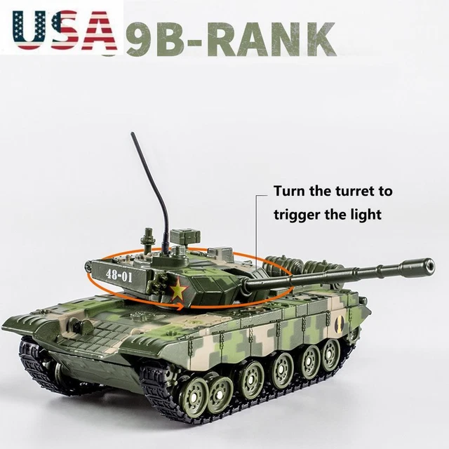 16*6CM 1/48 MILITARY Model Battle Tank Leopard 2 M1A2 Abrams Type 99B ...