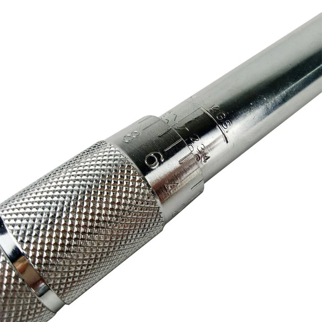 Drehmomentschlüssel 1/4" Zoll 2-24Nm Drehmoment Werkzeug Stecknüsse mit Koffer 8