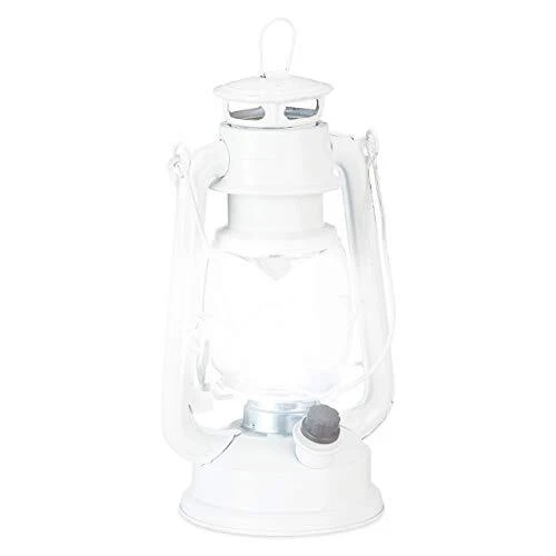 Relaxdays Lanterne tempête LED Retro comme décoration de fenêtre ou Lampe Jar...