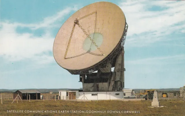 Goonhilly Downs Satellite Communications Earth Station, Cornwall - Postcard