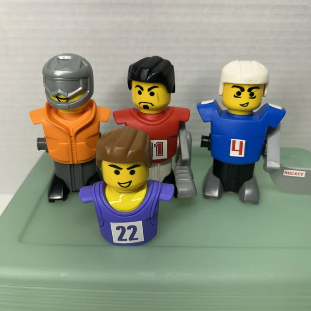 MCDONALDS LEGO SPORTS Happy Meal Toys 2004 Hockey Figures EUR 8,61