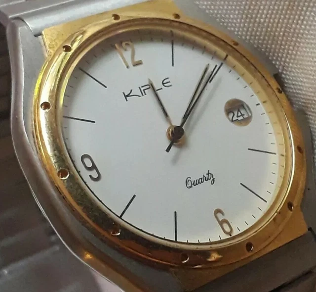 Montre-Bracelet Mécanique Kiple à Remontage Manuel - En Acier - Fonctionne