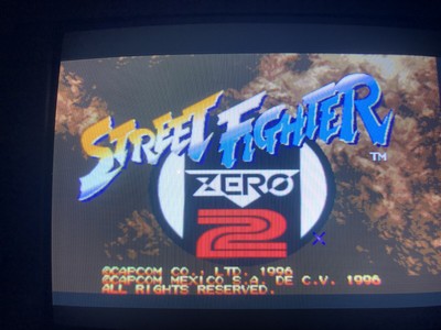 Street fighter Zero 2 Alpha  Cps2 Capcom Jamma Japan 