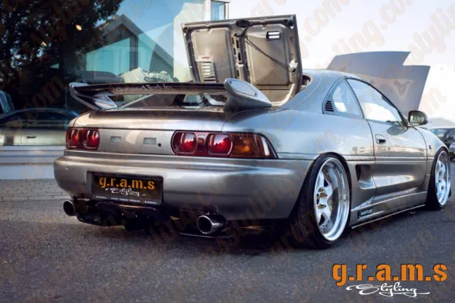 Toyota MR2 Gloss Side Steps Side Skirt Extensions for Racing, Performance v9