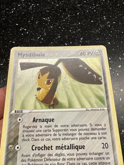 Carte pokemon mysdibule 9/100 ex tempête de sable holo Francais Vf fr 2