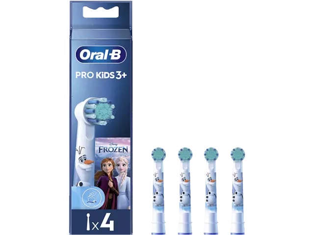 Oral-B Kids Cabezales De Recambio, Personajes De Frozen, 4 Unidades