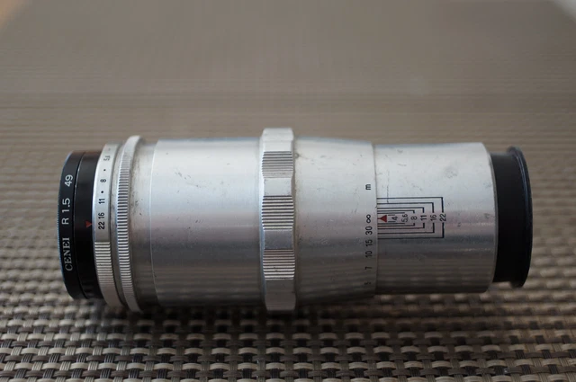 Objektiv Carl Zeiss Jena M42 Triotar 135mm 1:4,0 3