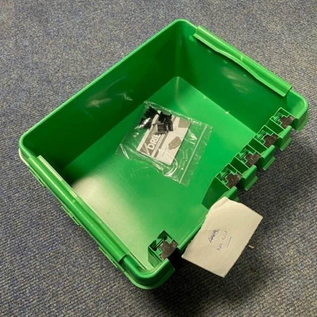 Dribox Verde Pequeña 200mm Caja Impermeable Eléctrico Conexión Caja - Sin Tapa