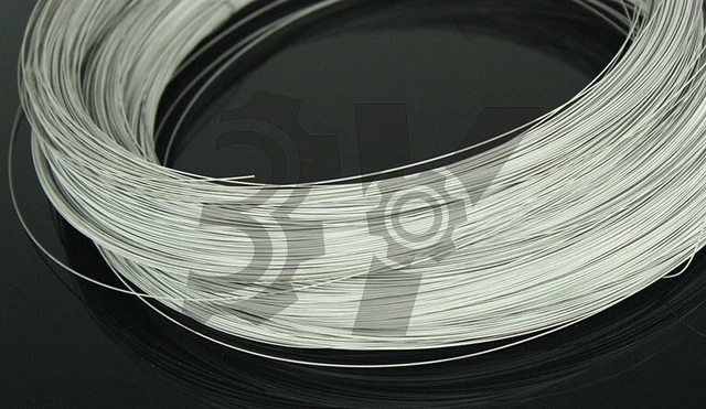 5 metres = 16.4 FT Titanium Ti Wire Grade 1 GR1 ASTM B348 Diameter 1mm E0Z-Z
