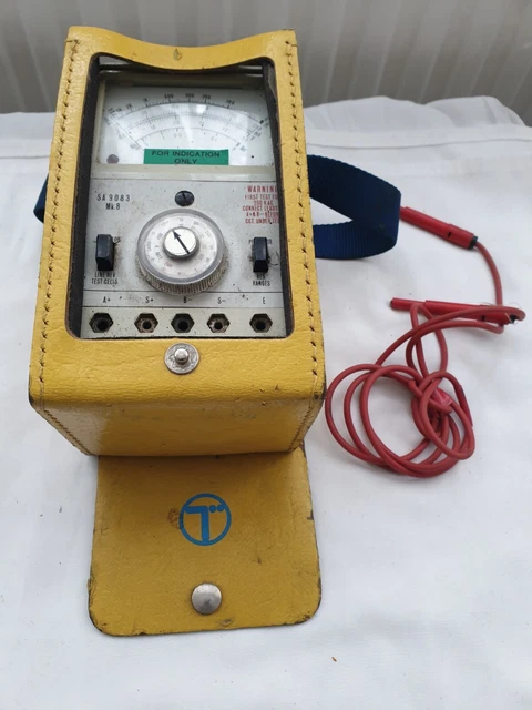 BT GPO BRITISH Telecom SA9083 MK8 Multimeter Tester - UNTESTED £29.99 ...