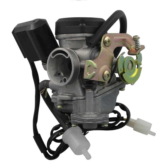 Carburatore Ricambio 18mm Per Scooter 50cc 4T GY6, Compatibile Con Explorer, AGM, RS, Speedfight 3/4, Yiying, Con Dispositivo Avviamento A Freddo, Ugello Principale 77