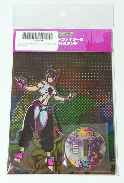 [Unopened] CAPCOM Street Fighter 6 JURI Figure Acrylic Stand Cap Tore Limited