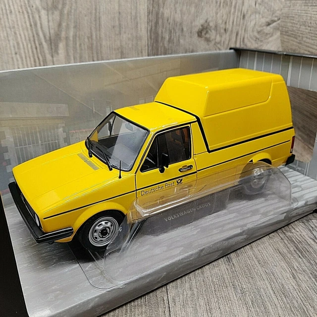 Voiture Solido Vw Caddy Mk1 German Post 1982 1:18 Neuf Boite