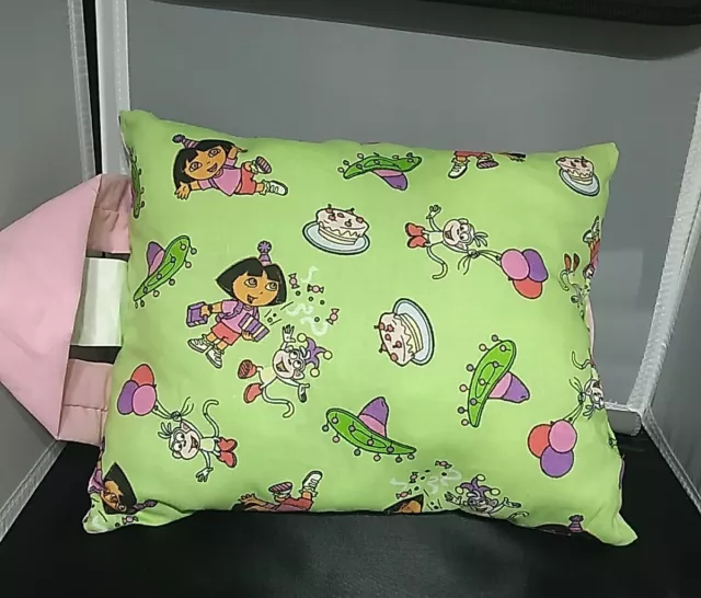 Birthday Theme's Dora Explorer Print rare gifts Sm pillow with small handle New