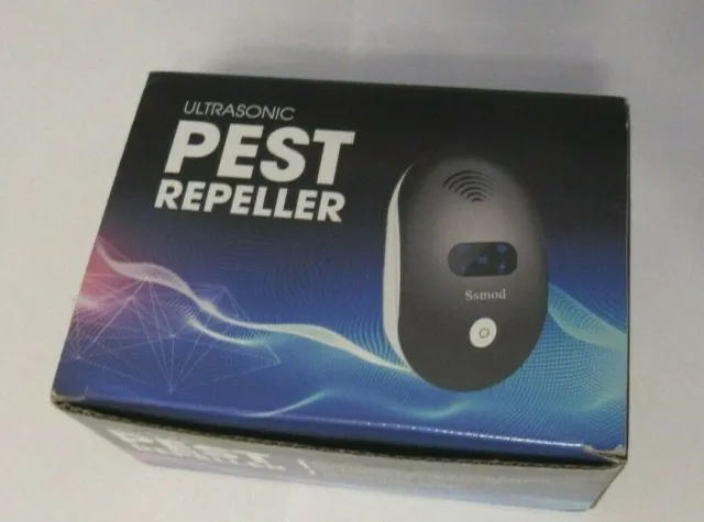 Indoor Ultrasonic Pest Repeller - Electronic Repellent for Insect,
