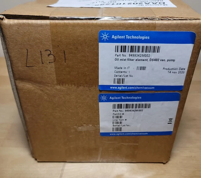 Agilent 9499342M002 Oil Mist Filter Element