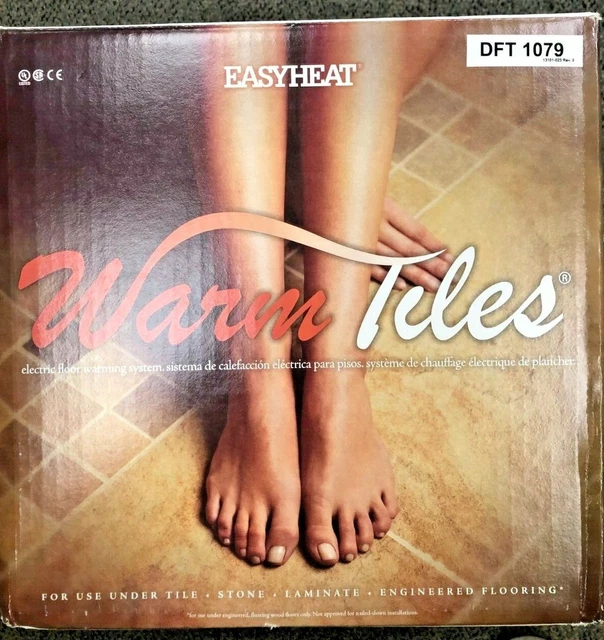EASY HEAT WARM TILES DFT1079 (White Kit) FLOOR WARMING SYSTEM