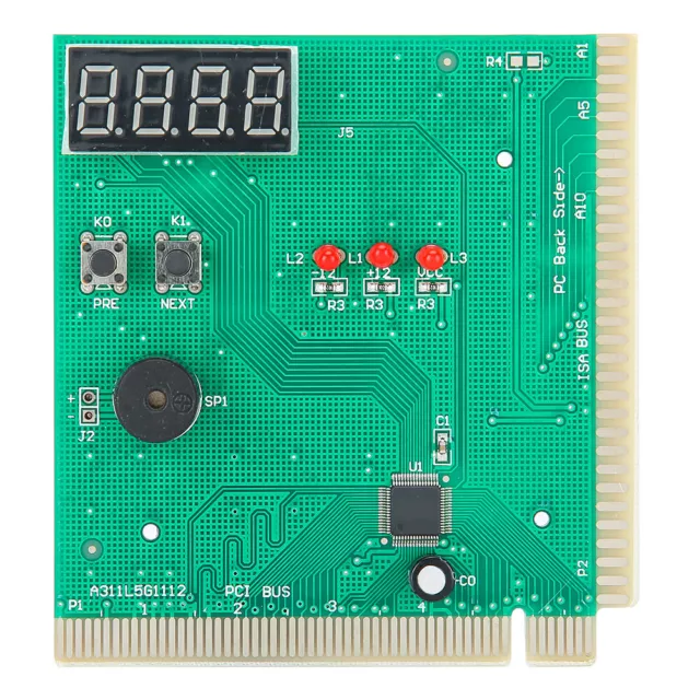 4-Digit Card PC Analyzer Computer Diagnostic Motherboard POST Tester For PCI HB0