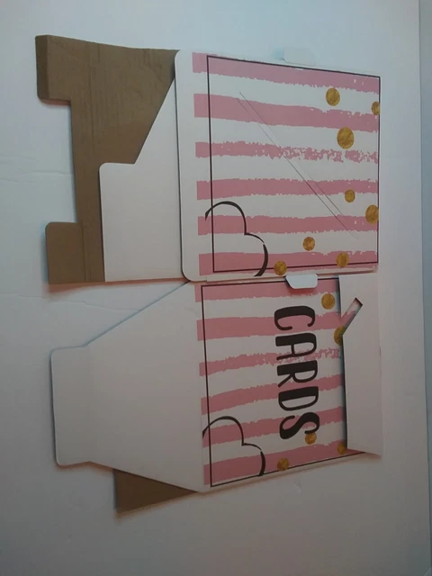 Wedding BabyShower Card Money Gift Box Reception Wishing Well Greeting Card Box