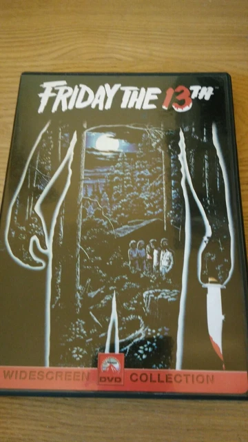 RARE Friday the 13th Part 1 DVD, 1999 Widescreen import region 1 oop import