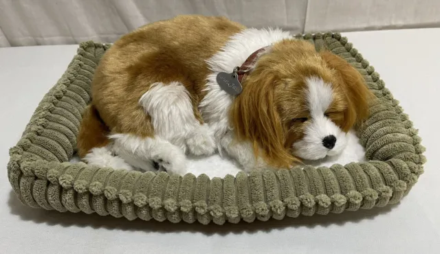 Perfect Petzzz Realistic Breathing Lifelike Dog Cavalier King Charles Spaniel.