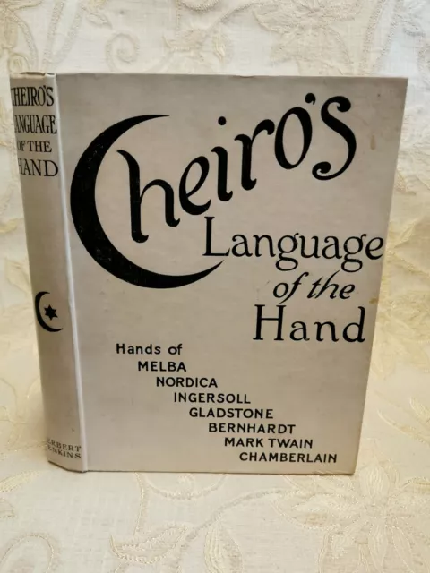 Antique Book Of Cheiro's Language Of The Hand  - 1900