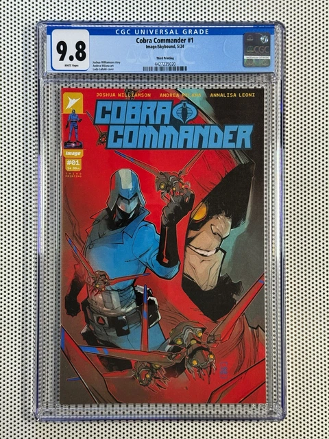 COBRA COMMANDER #1 2024 Image Comics 3a stampa CGC 9,8 EUR 0,93 ...