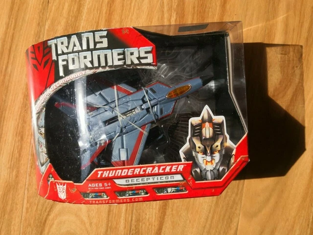 TRANSFORMERS MOVIE ALLSPARK Power THUNDERCRACKER figure, F-22 Raptor ...