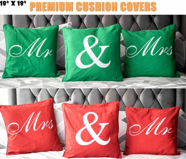 Cushion Covers Personalised Pillowcase Cover Sofa Anniversary GIFT Wedding Gift