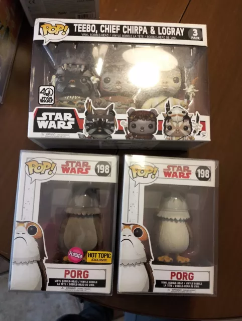 Funko Pop Star Wars Porg Lotto Set