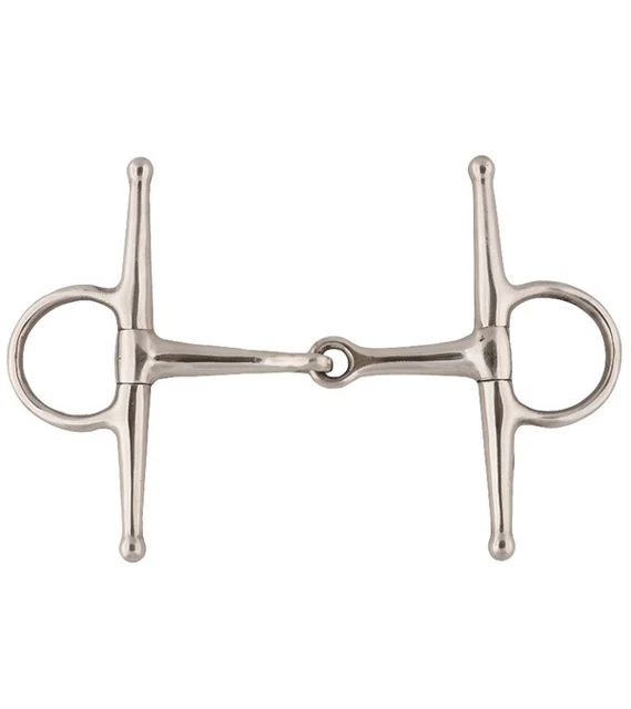 Jacks 10177-4-3-4 4.75 in. Full Cheek Snaffle Bit