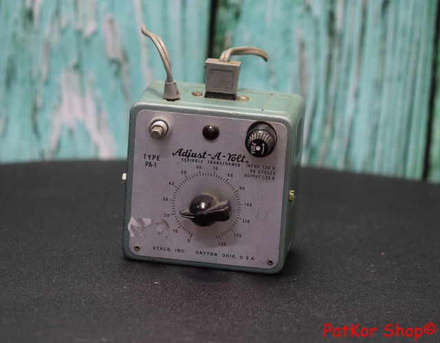 Adjust-A-Volt PA-1 VARIABLE TRANSFORMER / # J PKL 3679