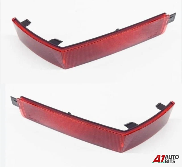 1 Coppia Di Riflettori LED Posteriori Con Luce Stop Per Mercedes W639 (2003-2014). Sostituiscono I Riflettori Originali E Funzionano Come Luce Freno Aggiuntiva E Lampeggiante. Rosse, 12V.