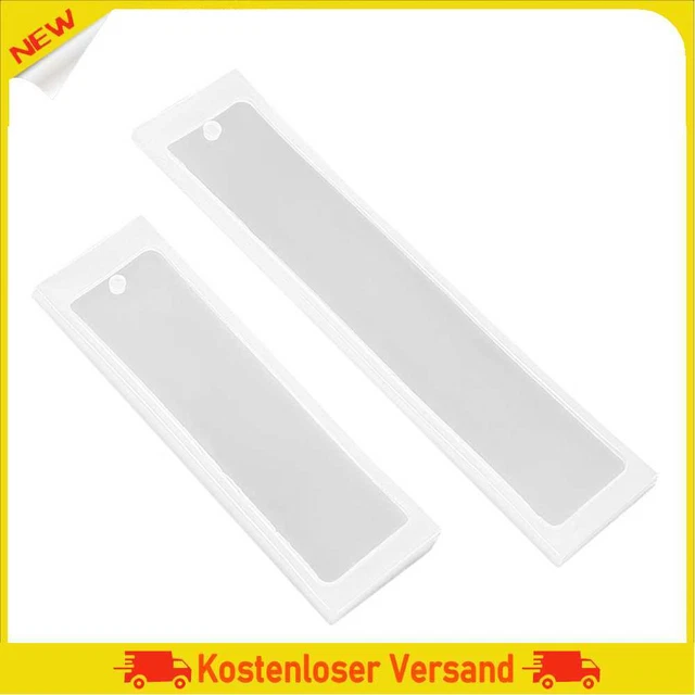 Rectangle Silicone Molds Bookmark Jewelry Keychain Molds Pendant DIY Making Mold