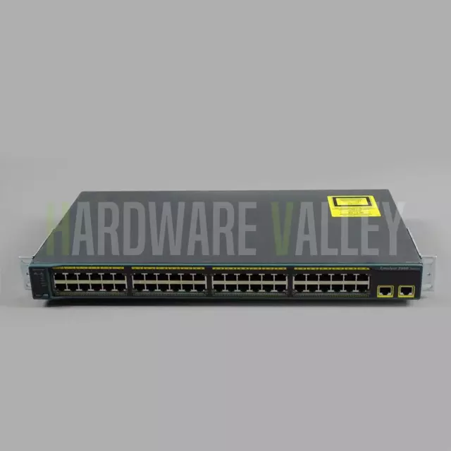 CISCO WS-C2960-48TT-L Catalyst 2960 48 10/100 + 2 1000BT LAN Base Image