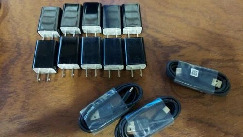 Lot Of 10 USB Charger Cable Cord for Amazon Kindle Fire 8, Fire HD USB C