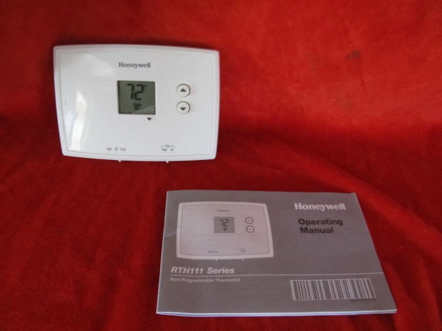 1 HONEYWELL RTH 111 B Digital Non-Programmable Thermostat £27.99 - PicClick  UK