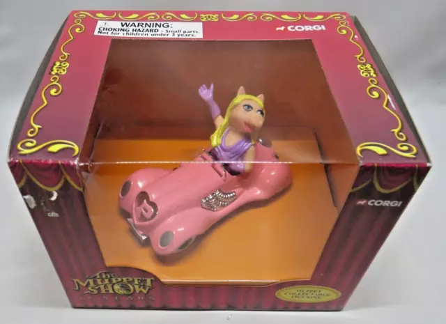 The Muppet Show 25 Years Miss Piggy Car Muppets Collectable Figurine Corgi 2002