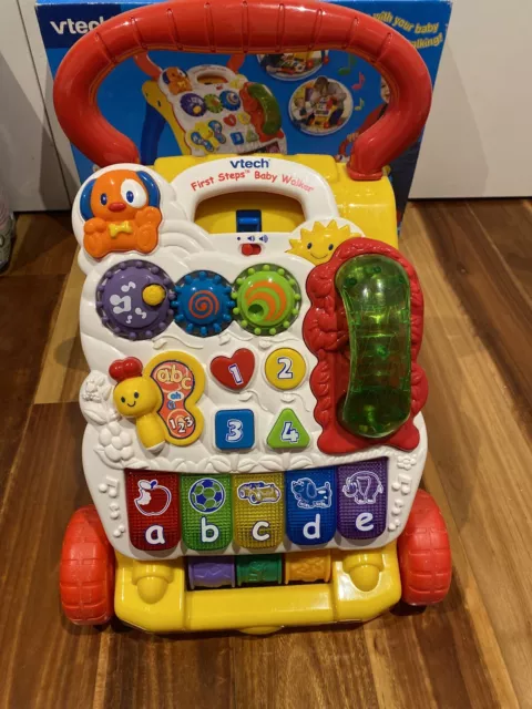 Vtech first step baby walker 2-in-1 Suits6-30mons RRP$89.95 3
