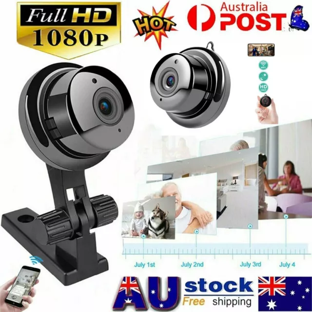 Mini Spy IP Camera Wireless WiFi HD 1080P Hidden Network Monitor Security Cam HQ