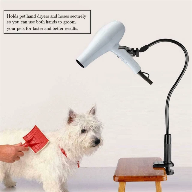de beauté pour animaux de compagnie Rotation Exonération Support de ventilateur