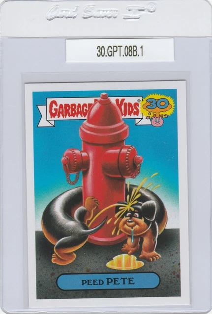Garbage Pail Kids Peed Pete 8b GPK Topps 2015 30th Anniversary Series