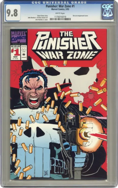 Punisher War Zone #1 CGC 9.8 1992 1176016019